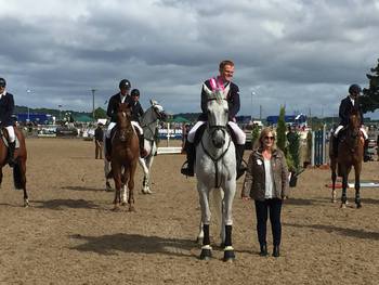 James Smith & Twix De La Roque stormed to victory in the Royal Highland leg of the International Stairway
